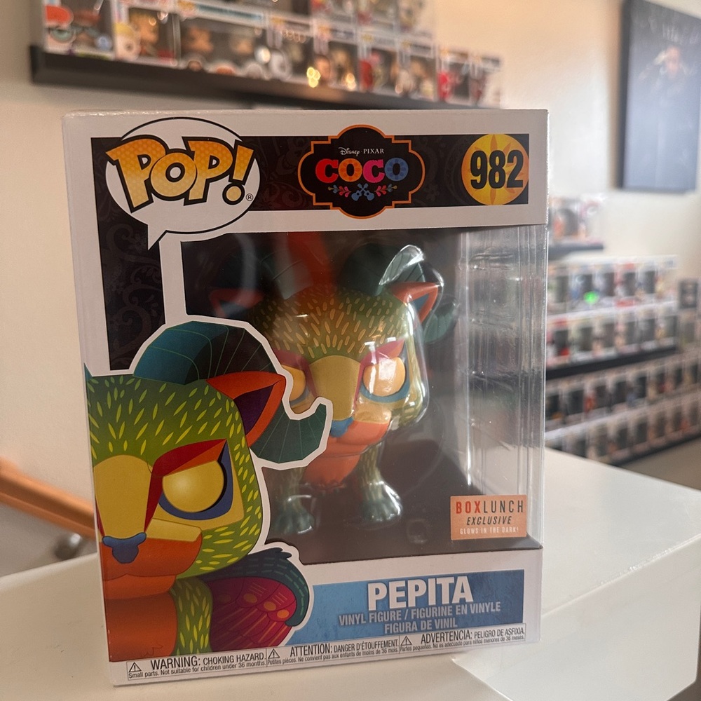 Pepita Funko Pop from the Movie Coco (Glows in the Dark) 6inches